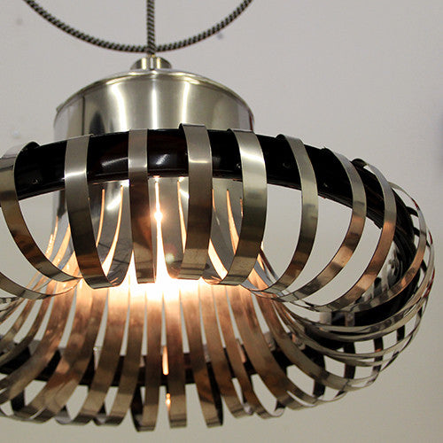Flared Stainless Pendant