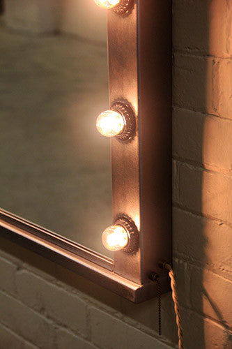Raw Steel Mirror