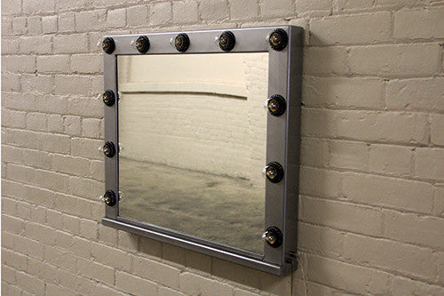 Raw Steel Mirror